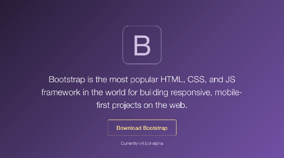 Released Bootstrap 4